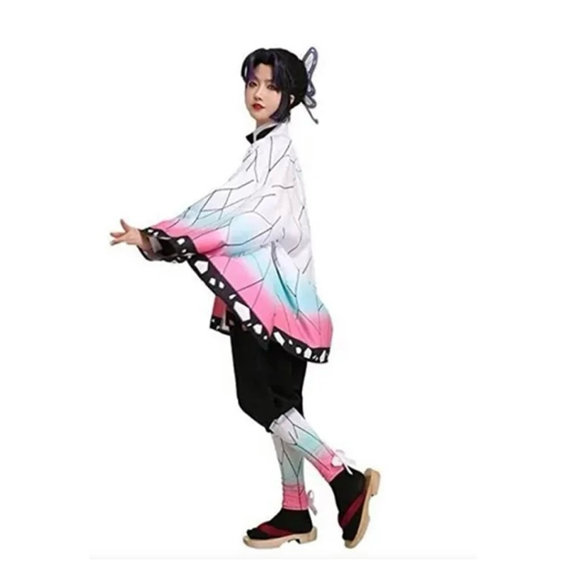 Capa SHINOBU Kimetsu No Yaiba Cosplay Adulto