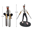 Chainsaw Man Figura Anime, Chainsaw Man, Denji Action Figure, PVC Noodle Stopper, Adulto Coleção Modelo Brinquedos, 14cm