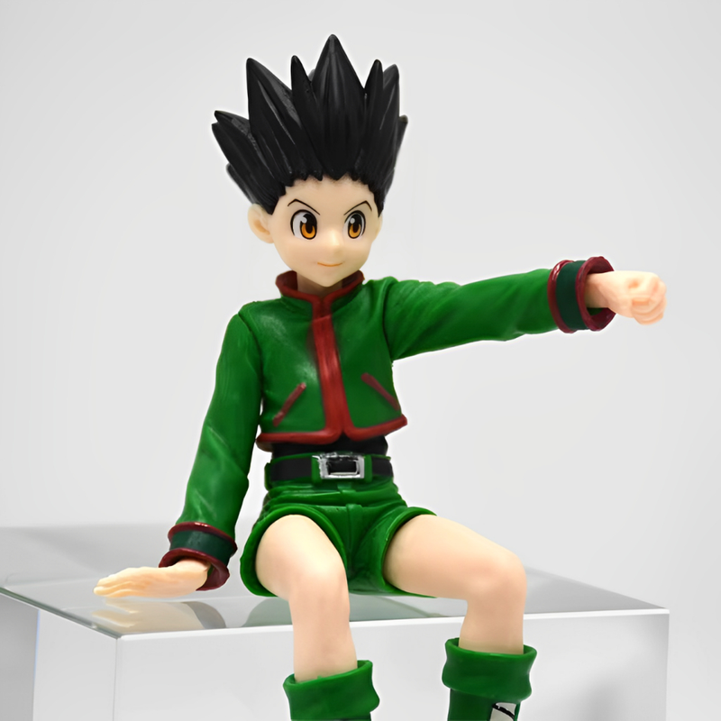 Action Figure do Gon e Killua 13cm Hunter X Hunter PVC Colecionável HxH