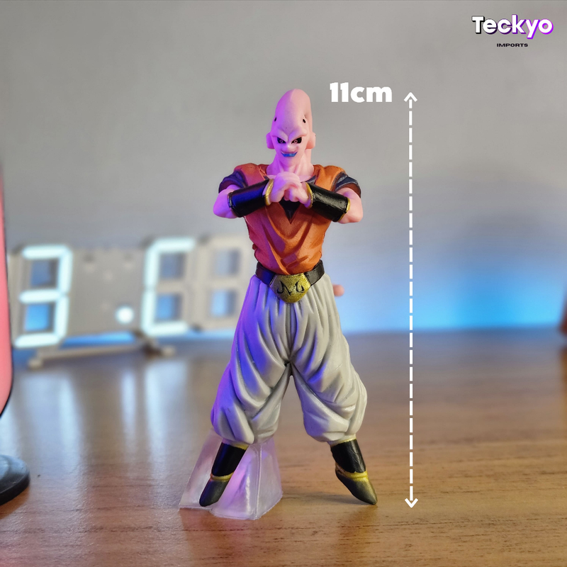 Boneco Majin Boo Bu Dragon Ball Miniatura Todas as Transformações do Buu Anime