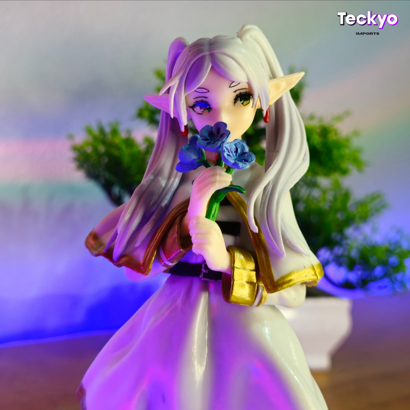 Boneca da Frieren Action Figure Anime Sousou no Frieren Colecionavel Brinquedo de PVC Ideal Presente