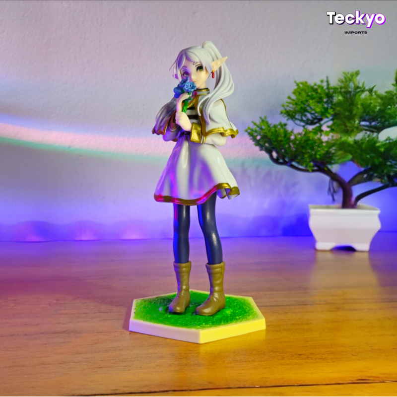 Boneca da Frieren Action Figure Anime Sousou no Frieren Colecionavel Brinquedo de PVC Ideal Presente