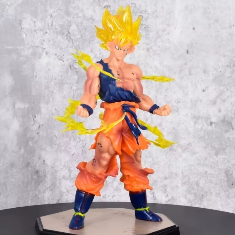 Anime Dragon Ball Action Figures Bonecos Colecionáveis Goku na nuvem com 9 e 12 cm - Goku dormindo 10cm - Shenlong 10cm