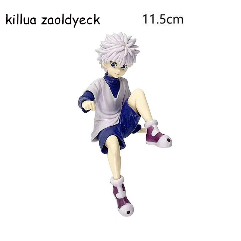 Anime Hunter x Gon Freecss Killua Zoldyck Kurapika Figuras De Ação Hisoka Irumi Bonecas Chrollo