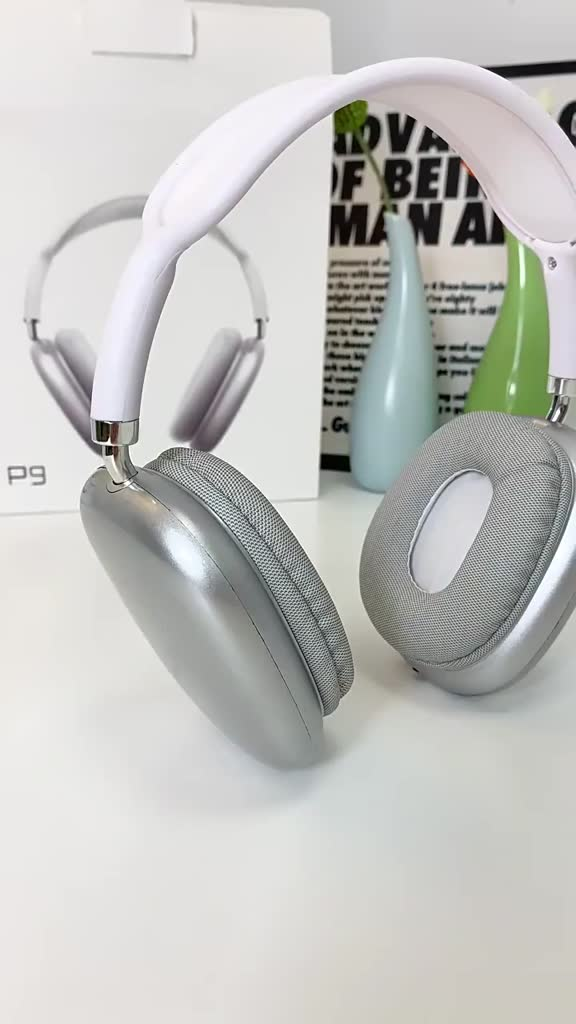 Fone de ouvido Bluetooth Sem Fio Headphone Bluetooth Recarregável P9 Air Top Casual Esportivo