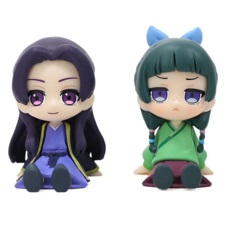 6cm Anime Apoticário Diários Figura Maomao Jinshi De Ação Modelo Coleção Figuras mini Bonito Mao Estatueta Boneca Brinqu